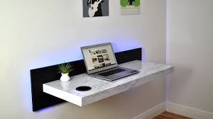 It's the perfect mix of style and function. Diy Wall Mounted Dream Desk Youtube