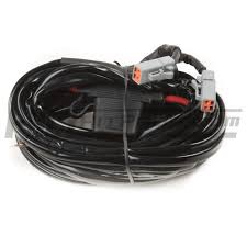 Wiring harness has everything already include on/off rocker switch, blade fuse, relay, and wire. Totron Heavy Duty Dual Light Bar Wiring Harness 2 Bars 1 Harness