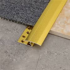 polished carpet edging metal trim