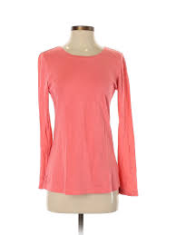 Details About Van Heusen Women Pink Long Sleeve T Shirt Sm Petite