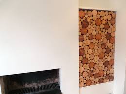 Decorative Logs Display In Residential