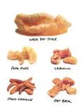 What is the difference between pork rinds and pork skins?