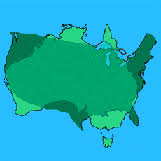 Australias Size Compared Geoscience Australia