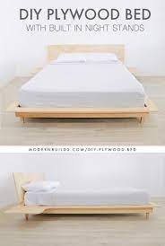 Diy Plywood Bed Modern Builds