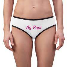 Ay Papi Kink Fetish Adult White Women's Briefs | eBay