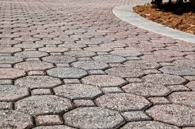 Low Angle Florida Brick Paver Driveway