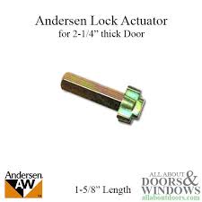 Outswing Patio Door Lock Actuator