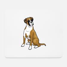 boxer dog mouse pad spreadshirt
