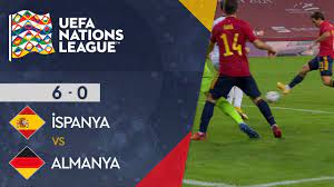 İspanya 6-0 Almanya | UEFA Nations League Maç Özeti - Lig A - YouTube
