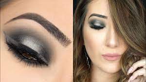 grey halo smokey eye makeup tutorial