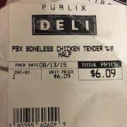 user added publix 6 en tender