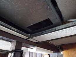 Overhead Duct To A Drop Ceiling