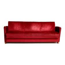 burgundy red velvet sofa or sofa bed