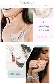 10 great jewelry email design exles