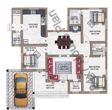 2bhk House Plan Affordable House Plans