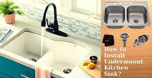 Understand kitchen sink installation types. How To Install Undermount Kitchen Sink Step By Step Kitchen Rank