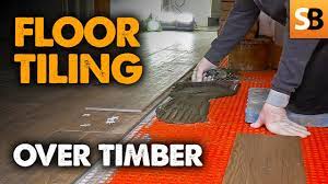 floor tiling over timber like a pro