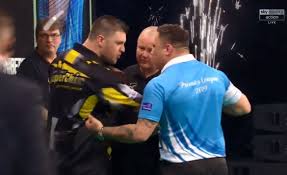 Search, discover and share your favorite gerwyn price gifs. Watch As Gerwyn Price And Daryl Gurney Almost Come To Blows In Heated Confrontation On Oche After Premier League Darts Clash