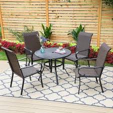 Metal Patio Outdoor Dining Set