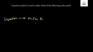 Liquation method is used to refine which of the following crude metal?