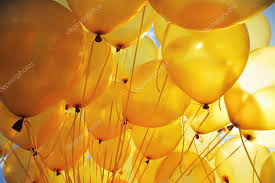 balloons background stock photo by