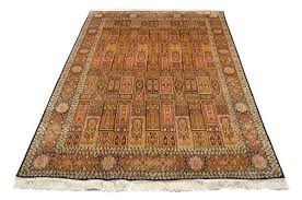 kashmir silk carpet doors of paradise