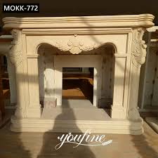 Antique Marble French Fireplace Mantels