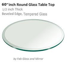 glass top table round dining table