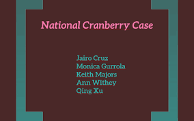 National Cranberry Case By Prezi User On Prezi