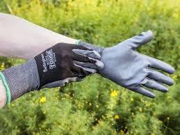 Atlas Nitrile Tough Gloves Black 3 Pack