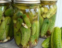 easy garlic dill pickles no canning