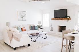 a minimalist living room decor