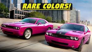 2008 2017 Rare Dodge Challenger Limited Edition Paint Model List Is Your Challenger Rare