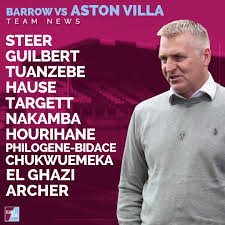 Aston villa will travel to league two barrow in the second round of the carabao cup, while arsenal face a trip to championship west bromwich albion. Cyi3xbgpk0uusm