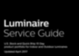 Outdoor Luminaire Service Guide