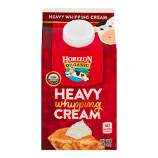 horizon organic heavy whipping cream