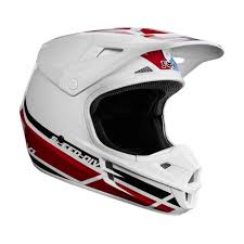 Details About Fox Racing V1 Red White And True Special Edition Mens Dot Motocross Helmets
