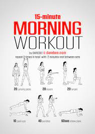 morning workout