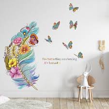 Removable Wall Decal Stickers Colourful