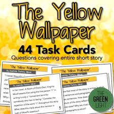 The Yellow Wallpaper   Literary Conflict  For this activity  have your  students choose an Pinterest
