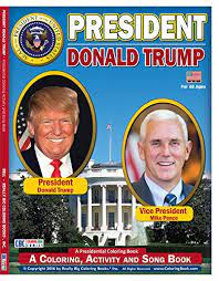 2016 15 sales 9.8 fmv $120. President Donald Trump Vice President Mike Pence Coloring Book 8 5 X 11 Amazon De Coloringbook Com Wayne Bell Fremdsprachige Bucher