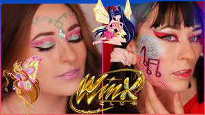 flora musa winx club inspired make