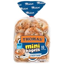 thomas bagels pre sliced everything