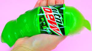 diy giant gummy mountain dew bottle