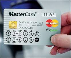 Display Card Mastercard Standard Chartered Bank Singapore