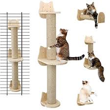 Sisal Cat Scratcher Solid Wood Cat Wall