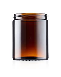 180ml Amber Glass Ointment Jar Origin