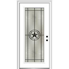 Primed Fiberglass Prehung Front Door