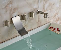 Wall Mount Waterfall Tub Faucet
