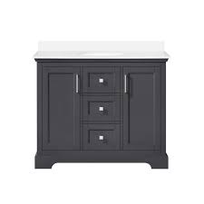 Check spelling or type a new query. Ove Decors Emma 42 W X 22 D Vanity And White Cultured Stone Vanity Top With Oval Undermount Bowl At Menards
